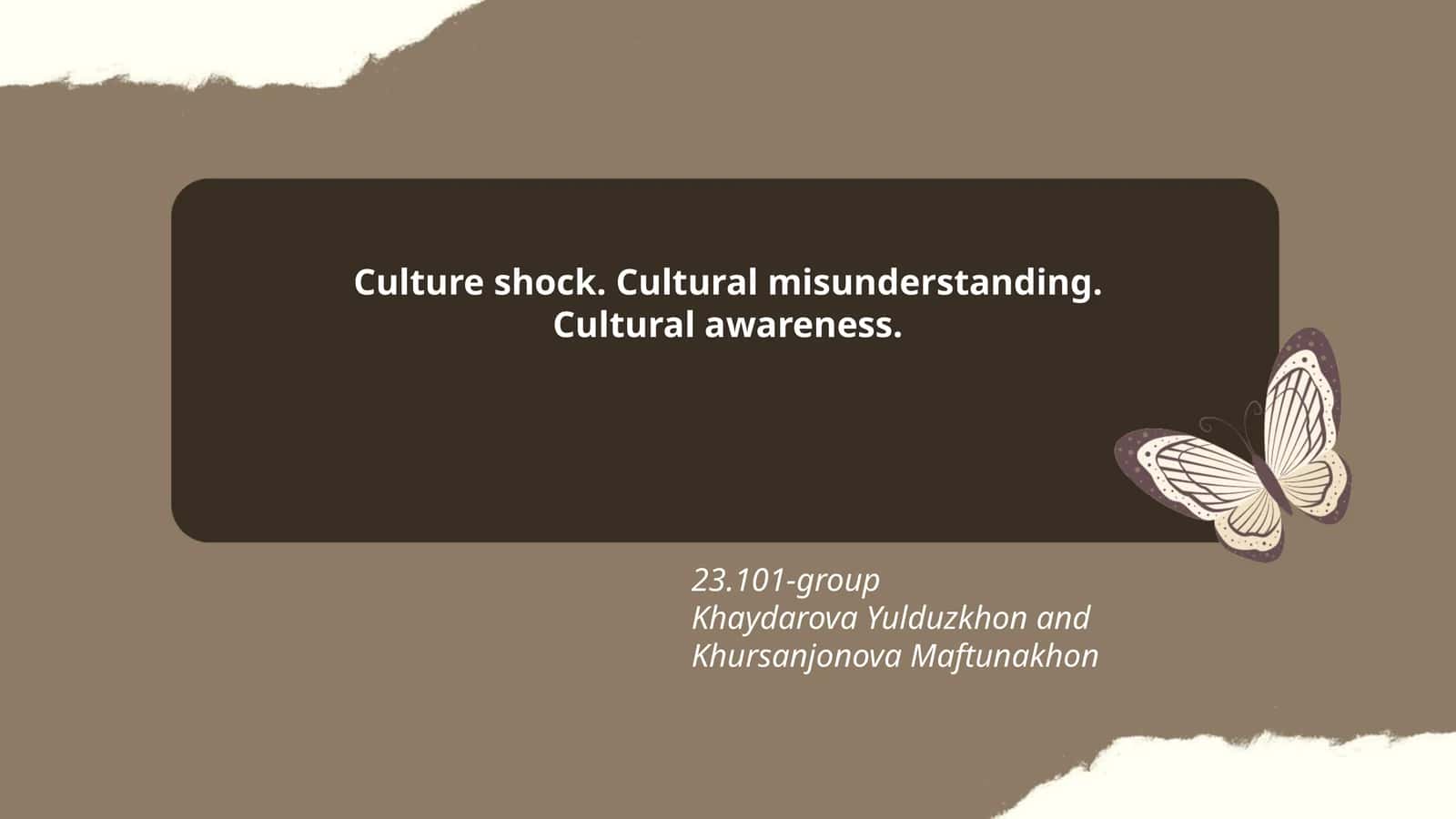 Cultural Awareness Training 1
