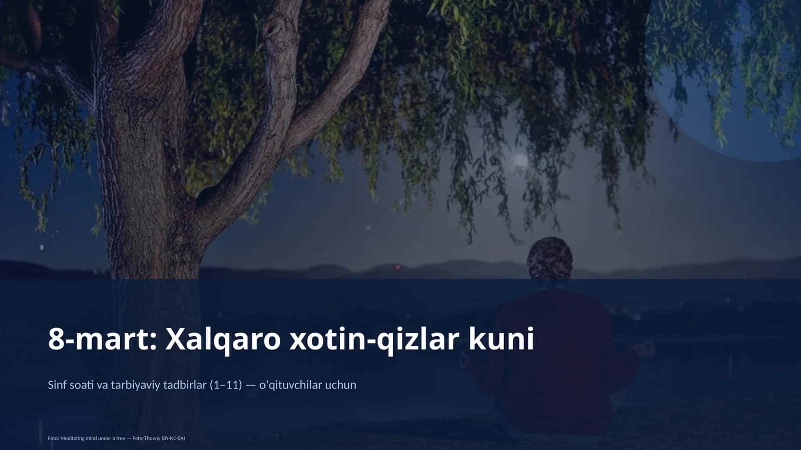 8-mart: Xalqaro xotin-qizlar kuni 1