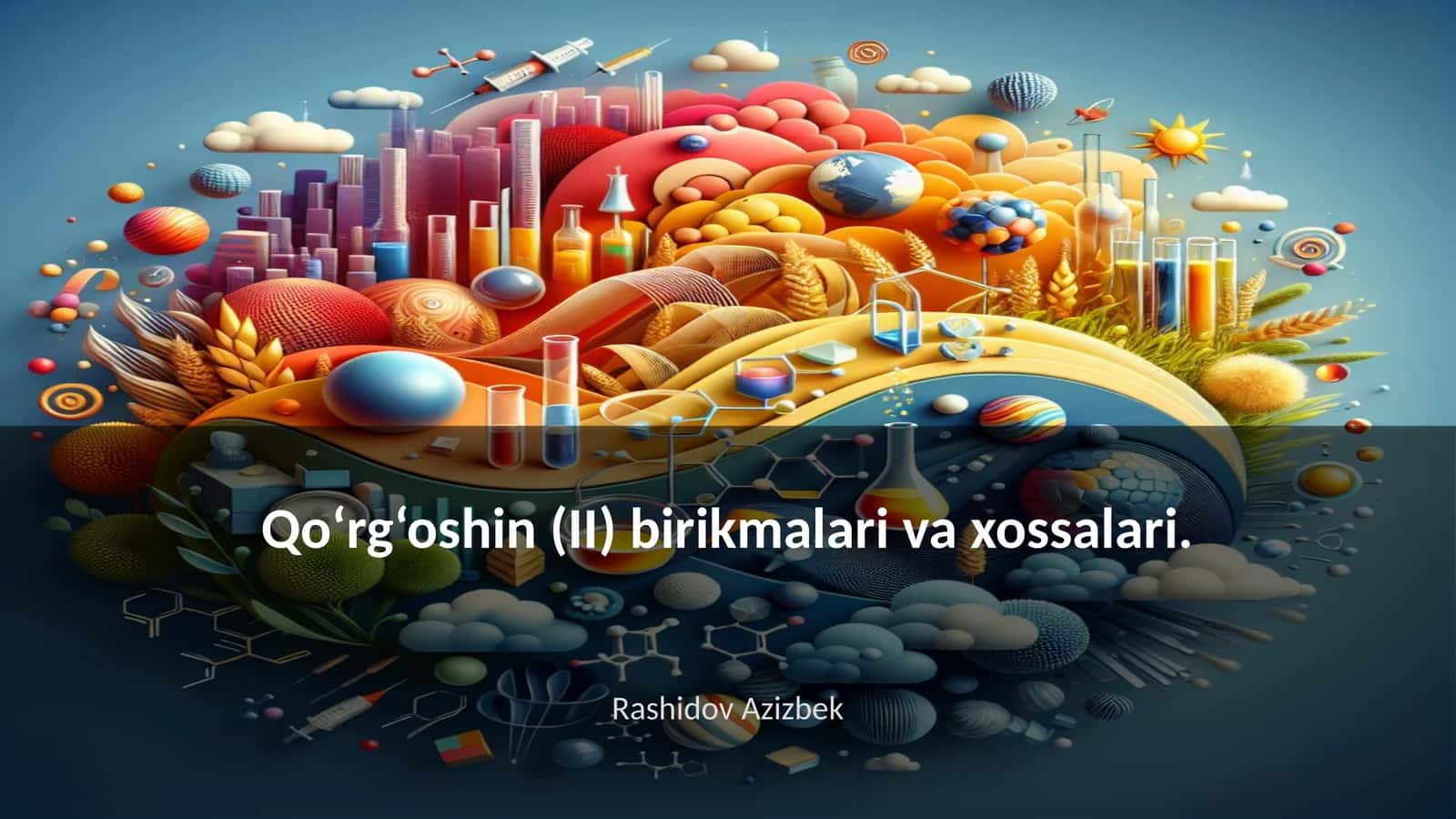Qo‘rg‘oshin (II) birikmalari va xossalari 1