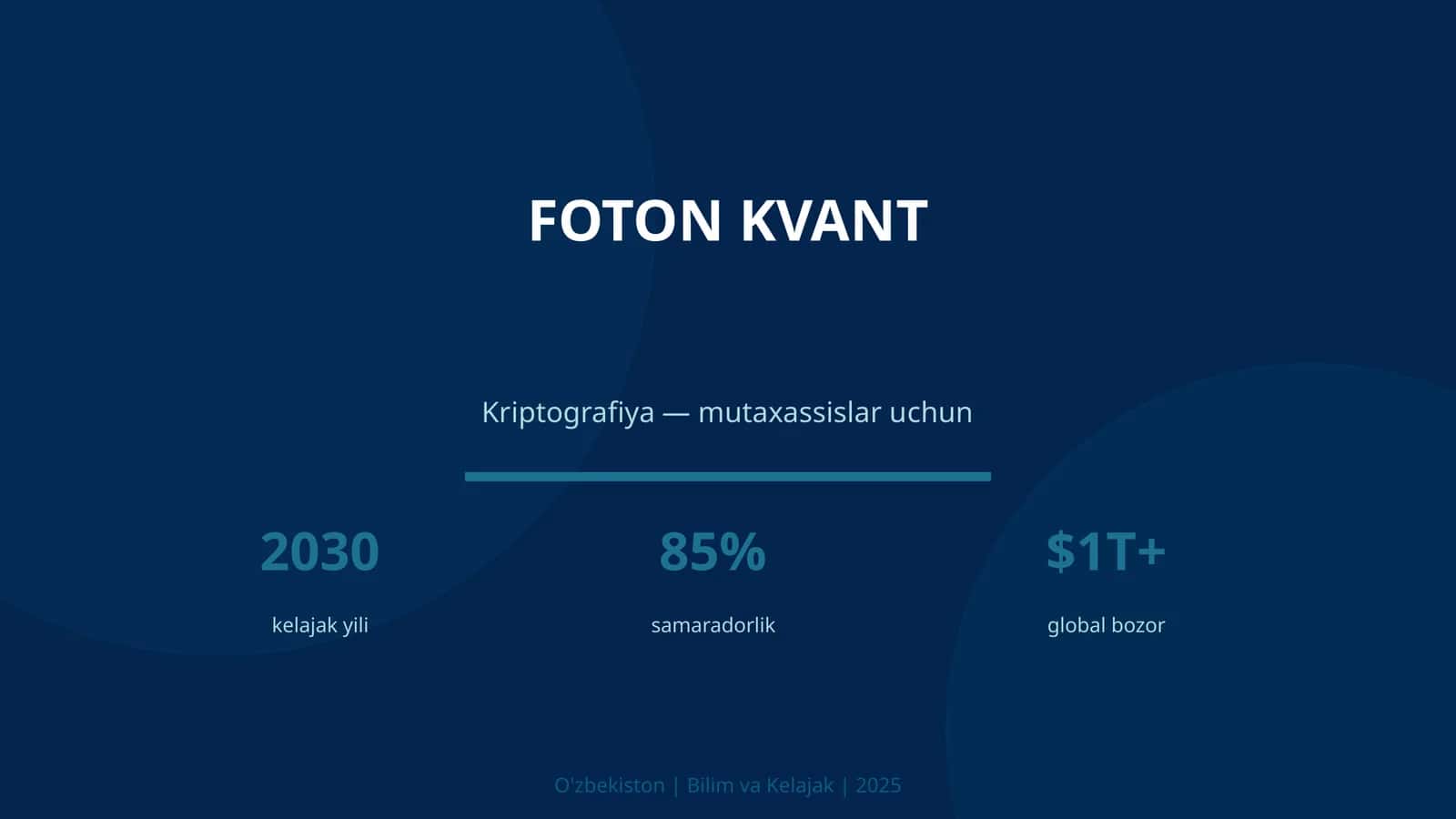 Foton kvant 1