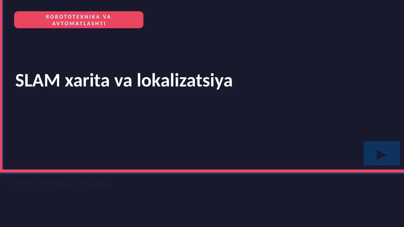 ROBOTOTEXNIKA VA AVTOMATLASHTI 1