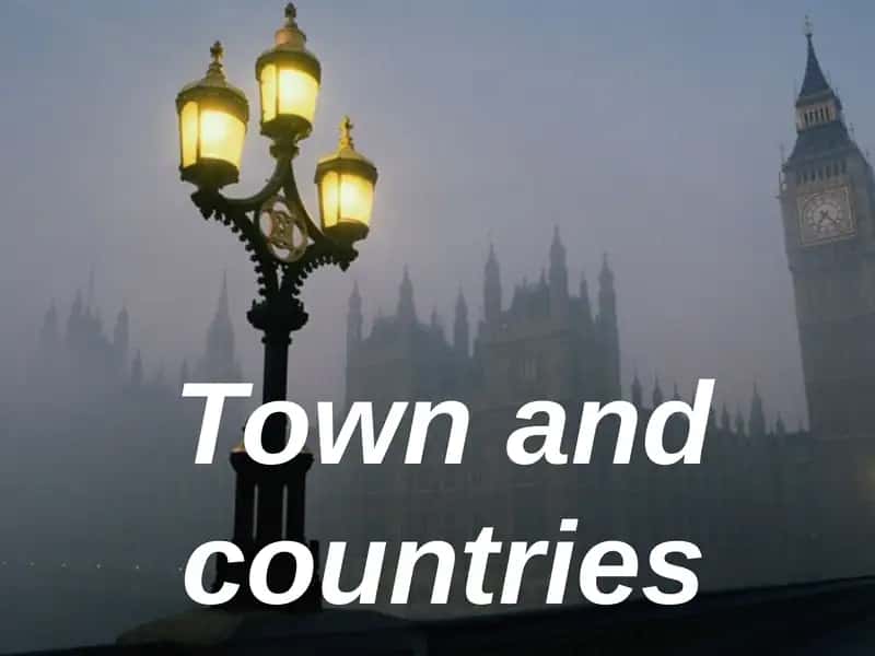 Town and countries 1