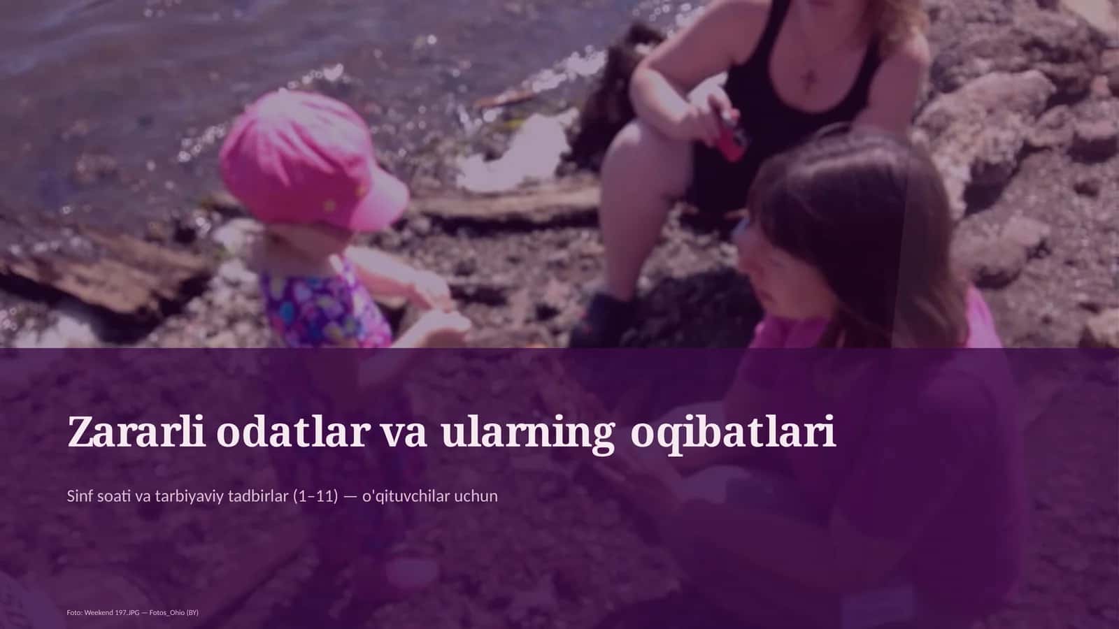 Zararli odatlar va ularning oqibatlari 1