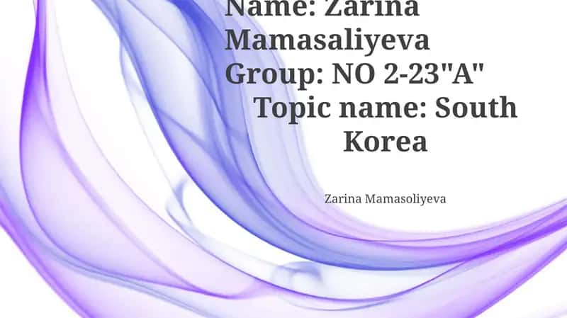 South Korea 1