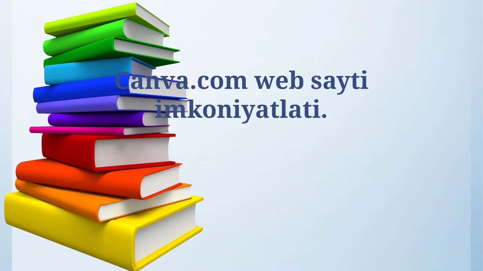 Canva.com web sayti imkoniyatlati 1