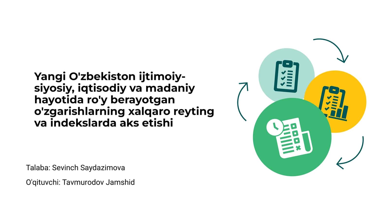 Yangi O'zbekiston: Umumiy Ko'rinish 1