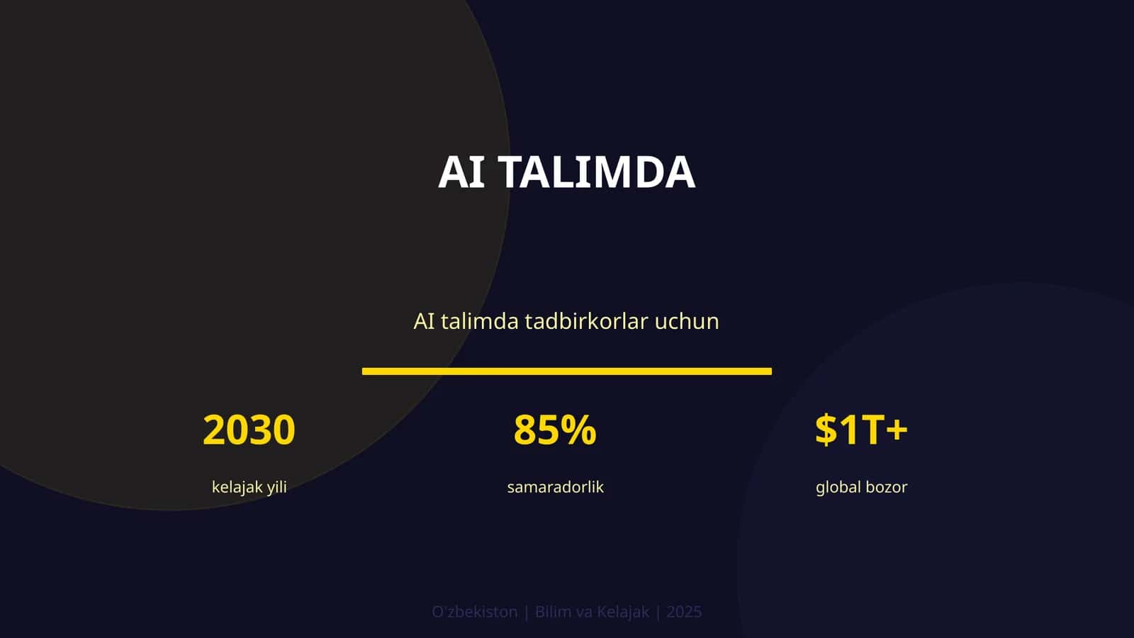 AI talimda 1