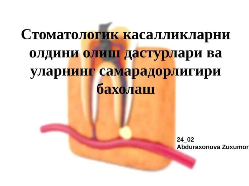 AbduraxonovaZuxumor 1