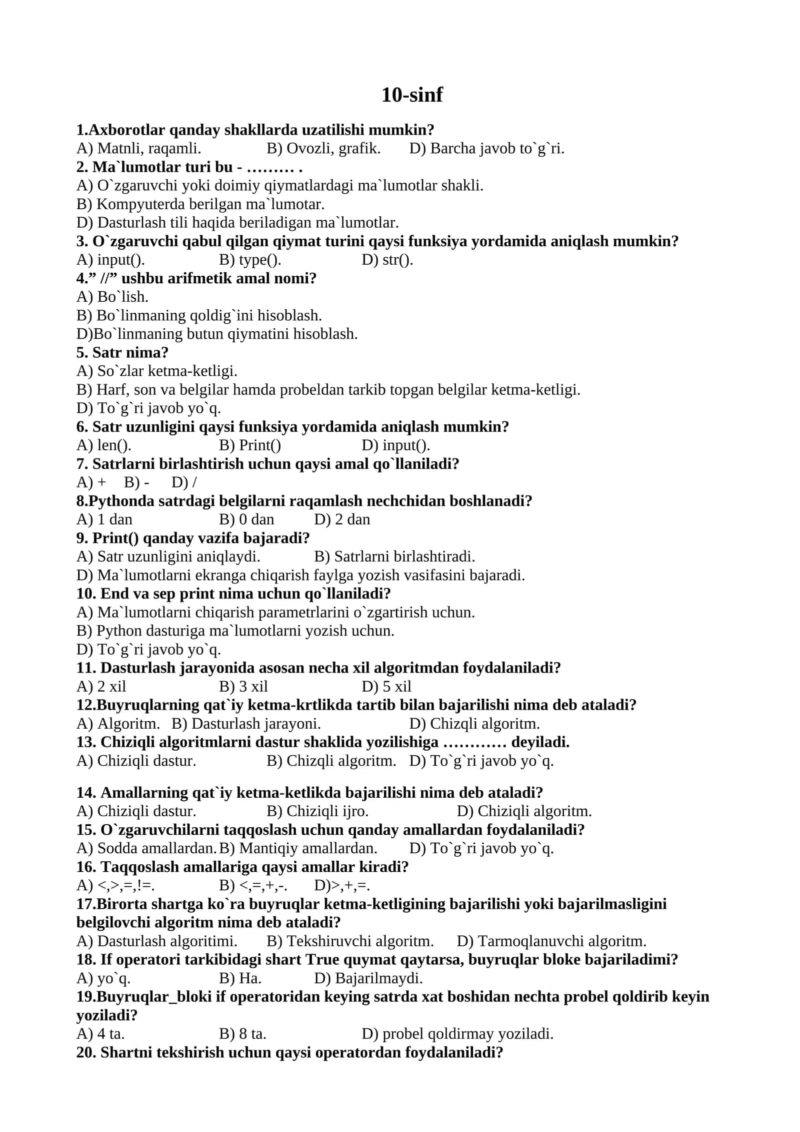 10-sinf 1