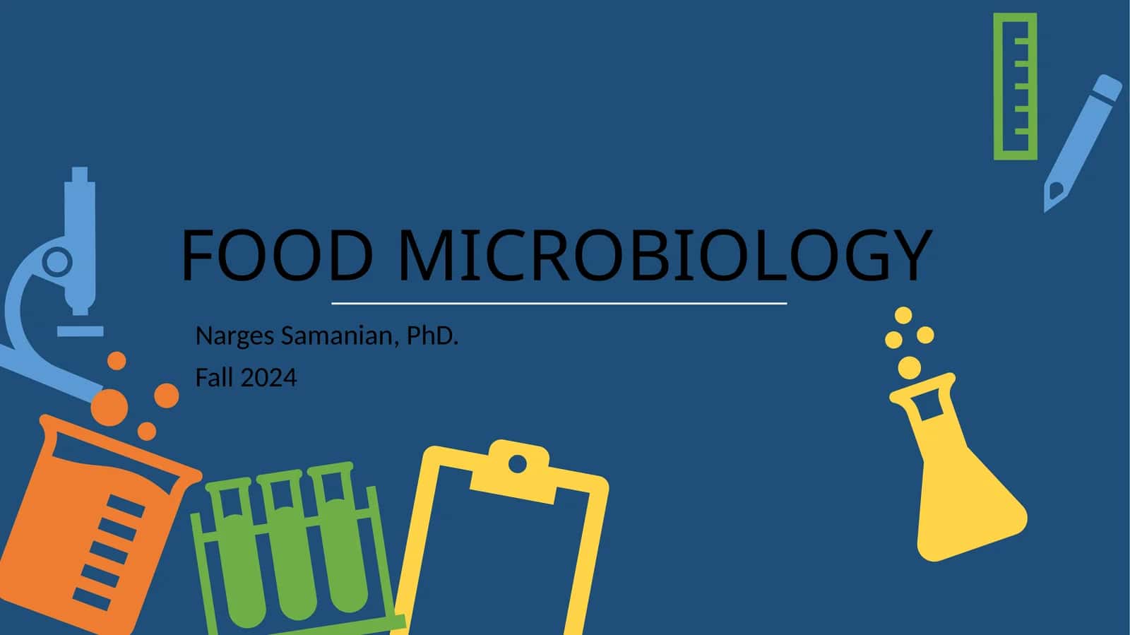 FOOD MICROBIOLOGY 1