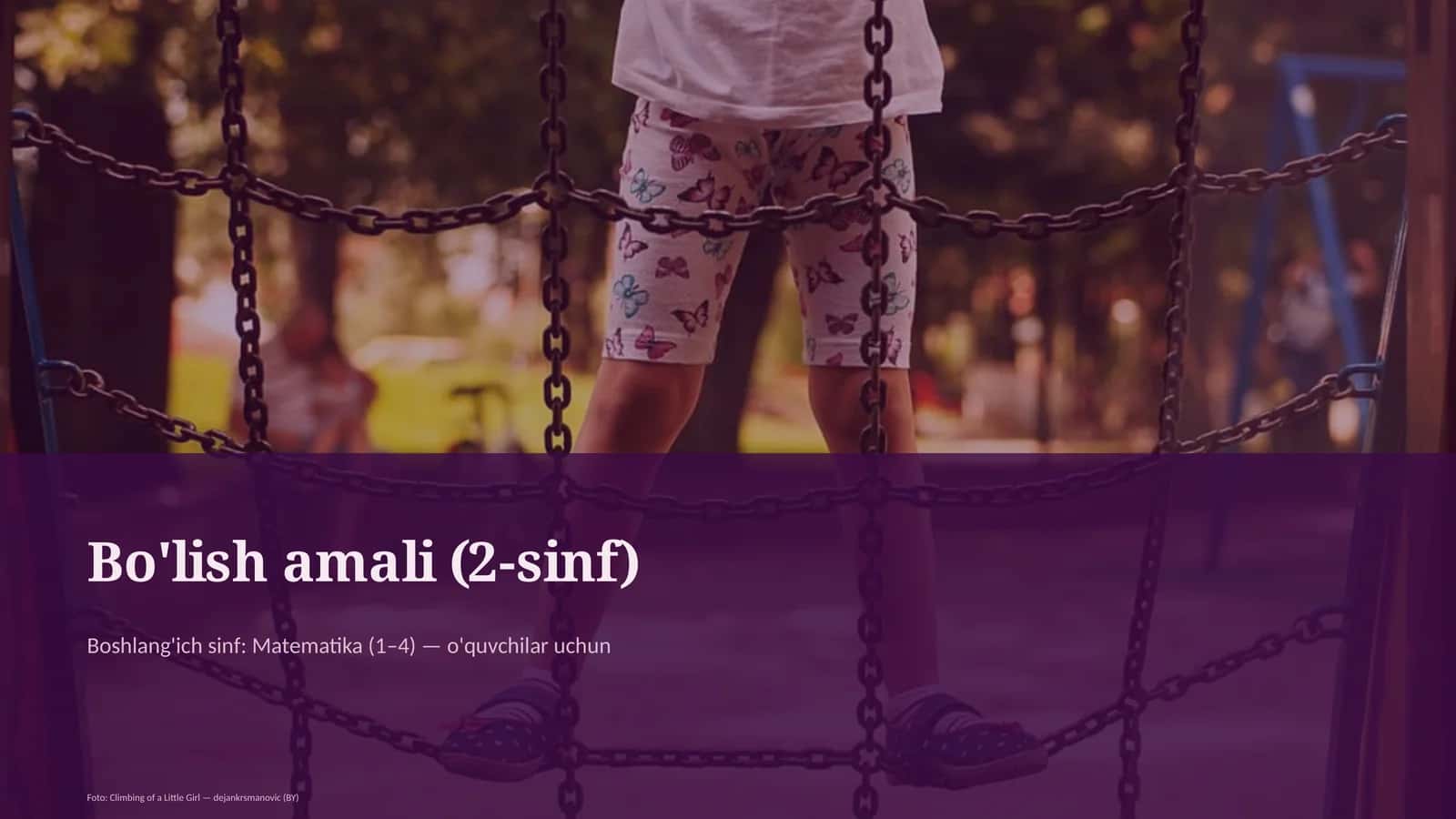 Bo'lish amali (2-sinf) 1