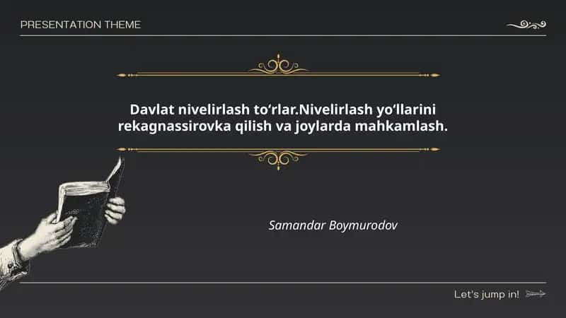 Davlat nivelirlash toʻrlar 1