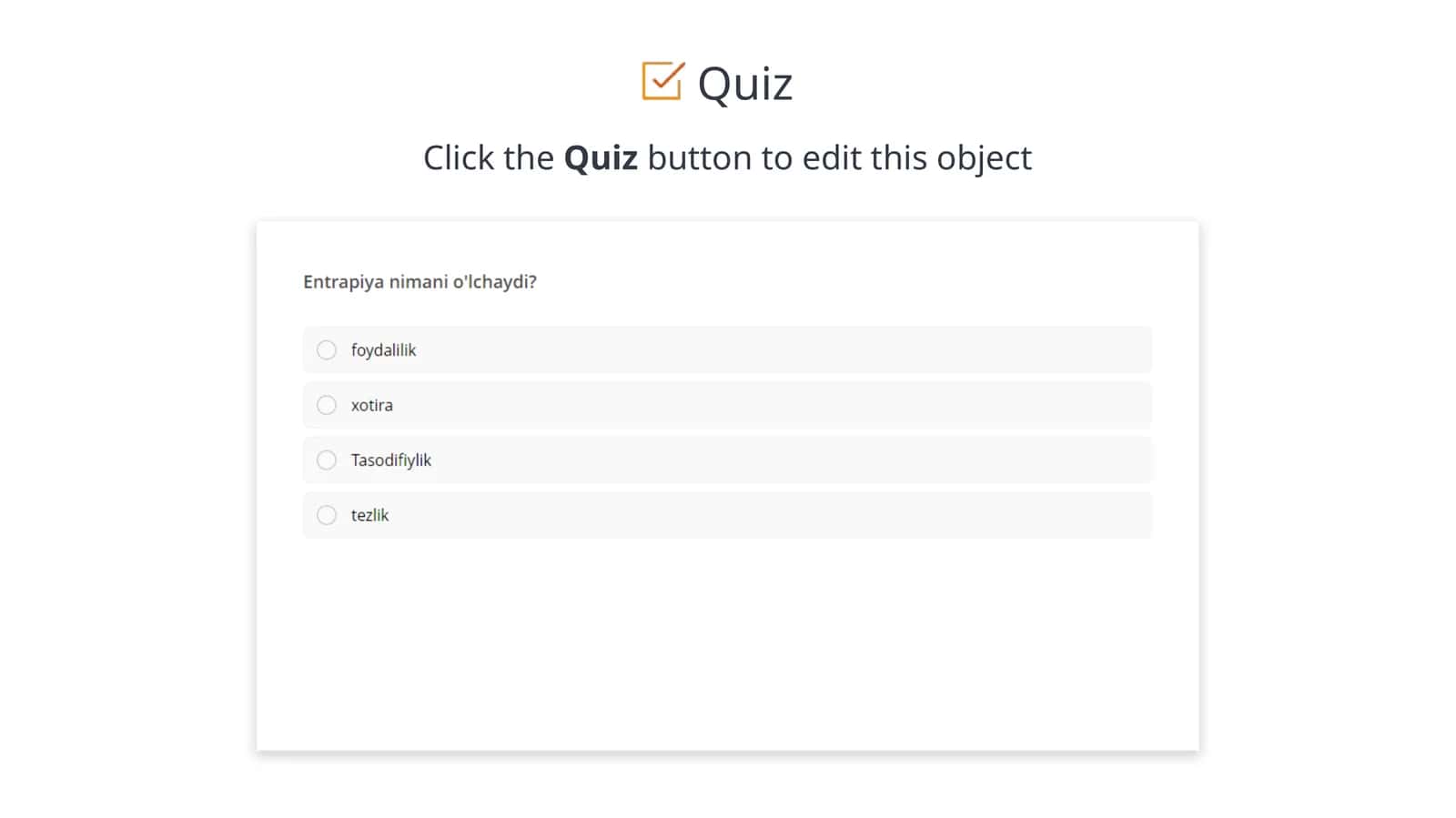 Quiz 1
