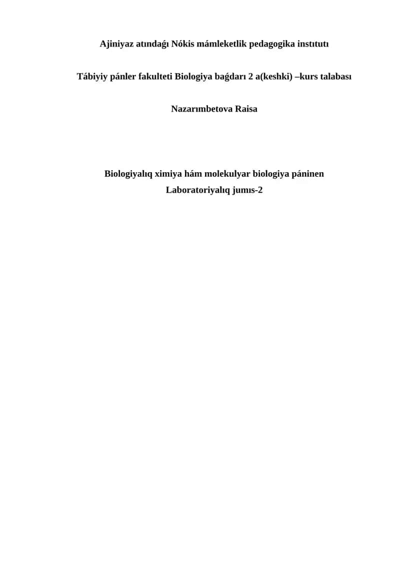 ERITPELER TAYARLAW(BIOXIMIYA) 1