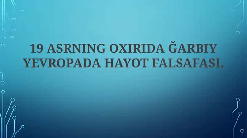 Ekzistensializm 1