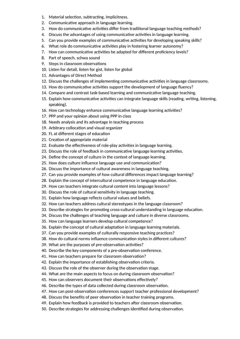 Communicative Activities in Language Learning 1