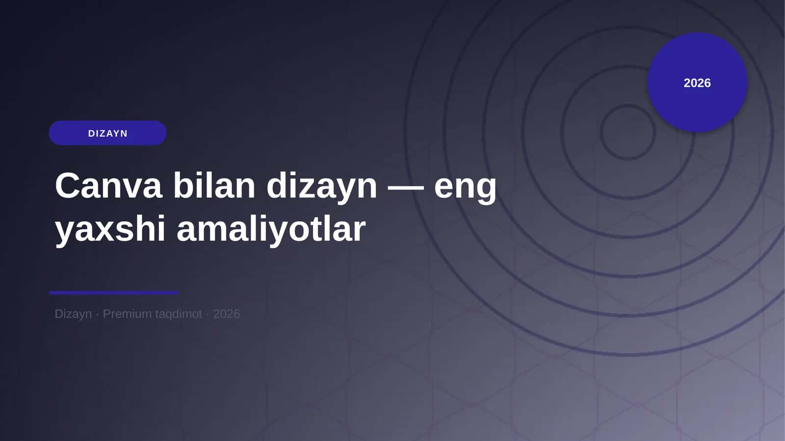 Canva bilan dizayn — eng yaxshi amaliyotlar 1