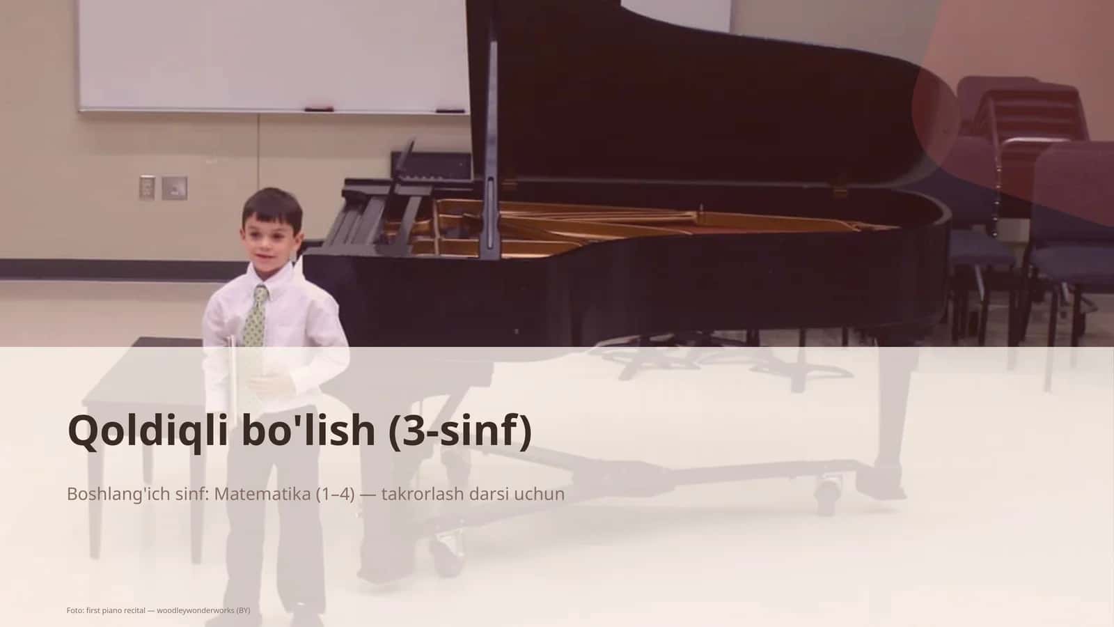 Qoldiqli bo'lish (3-sinf) 1