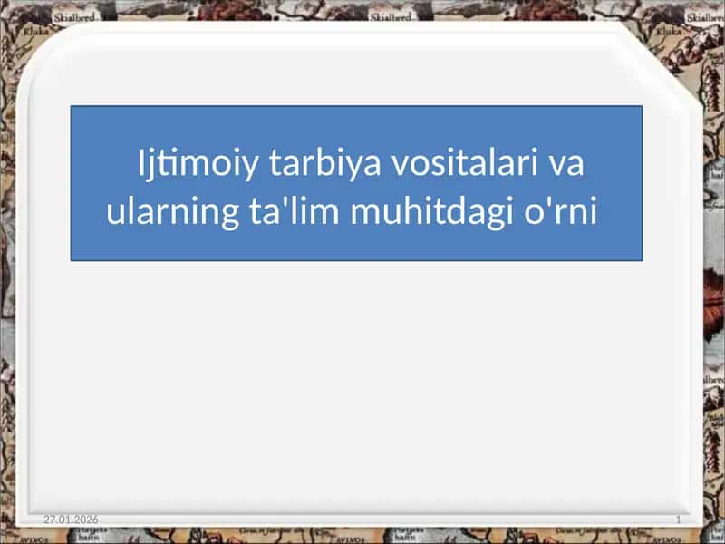 Tarbiyaijtimoiyhodisa 1