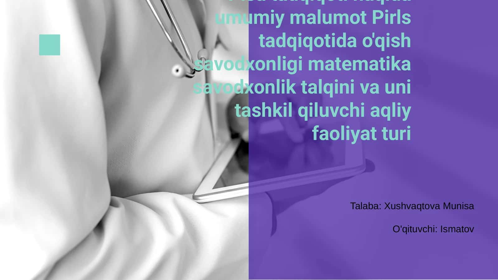 Pisa tadqiqoti 1