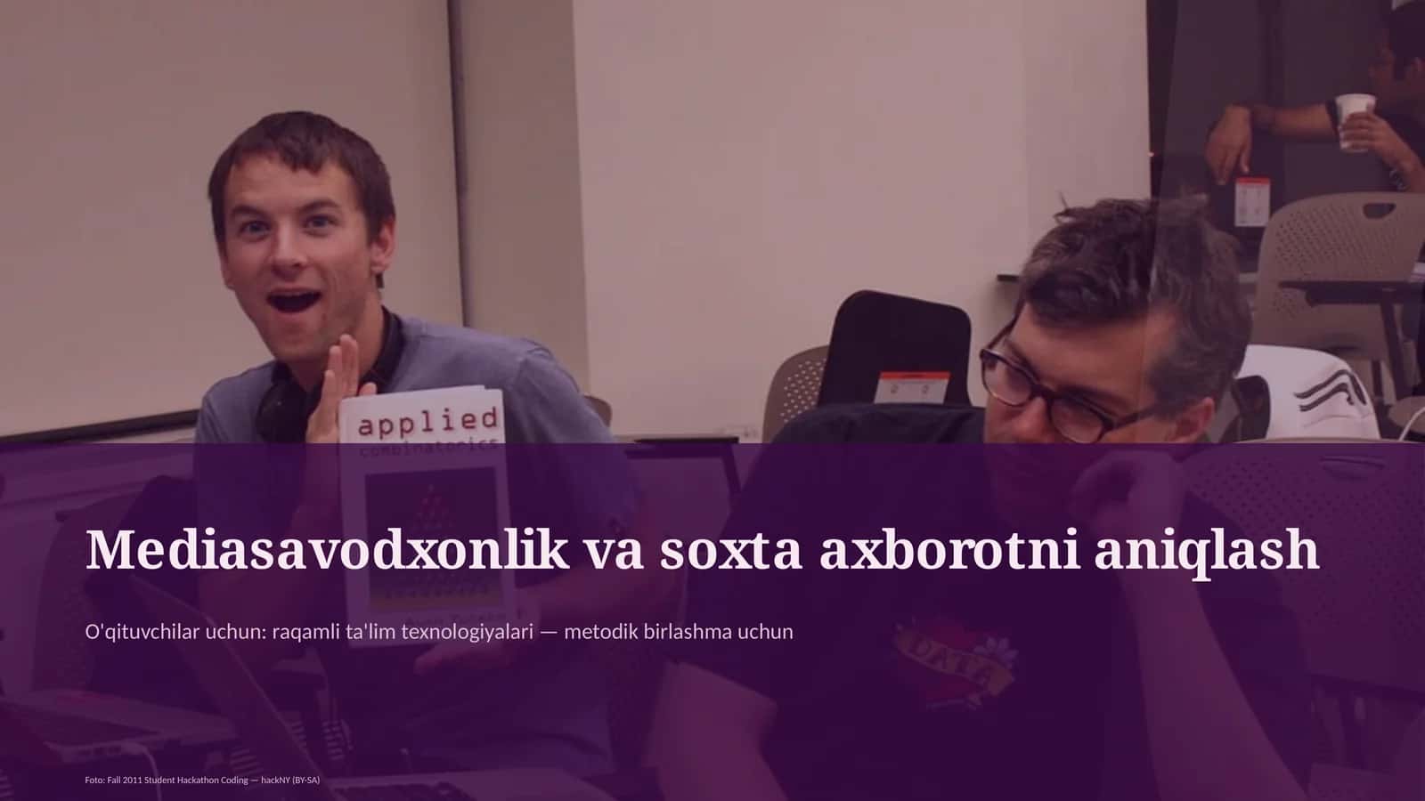 Mediasavodxonlik va soxta axborotni aniqlash 1