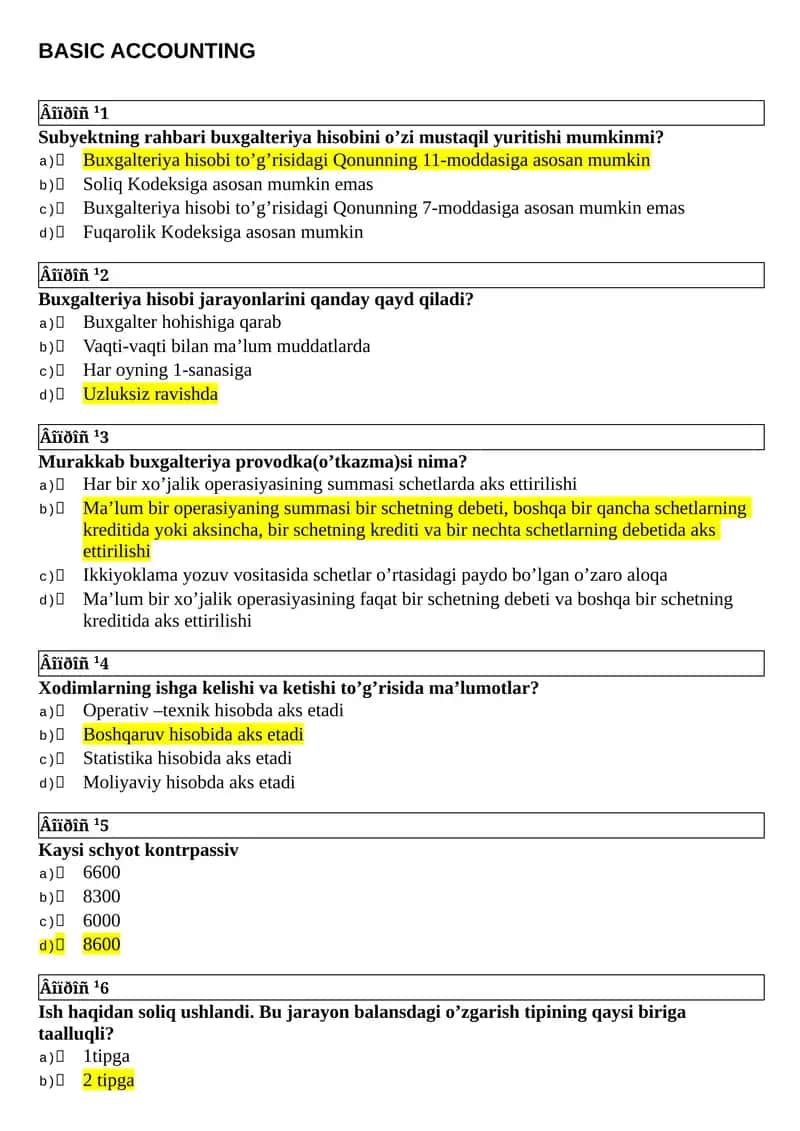 BASIC ACCOUNTING 1
