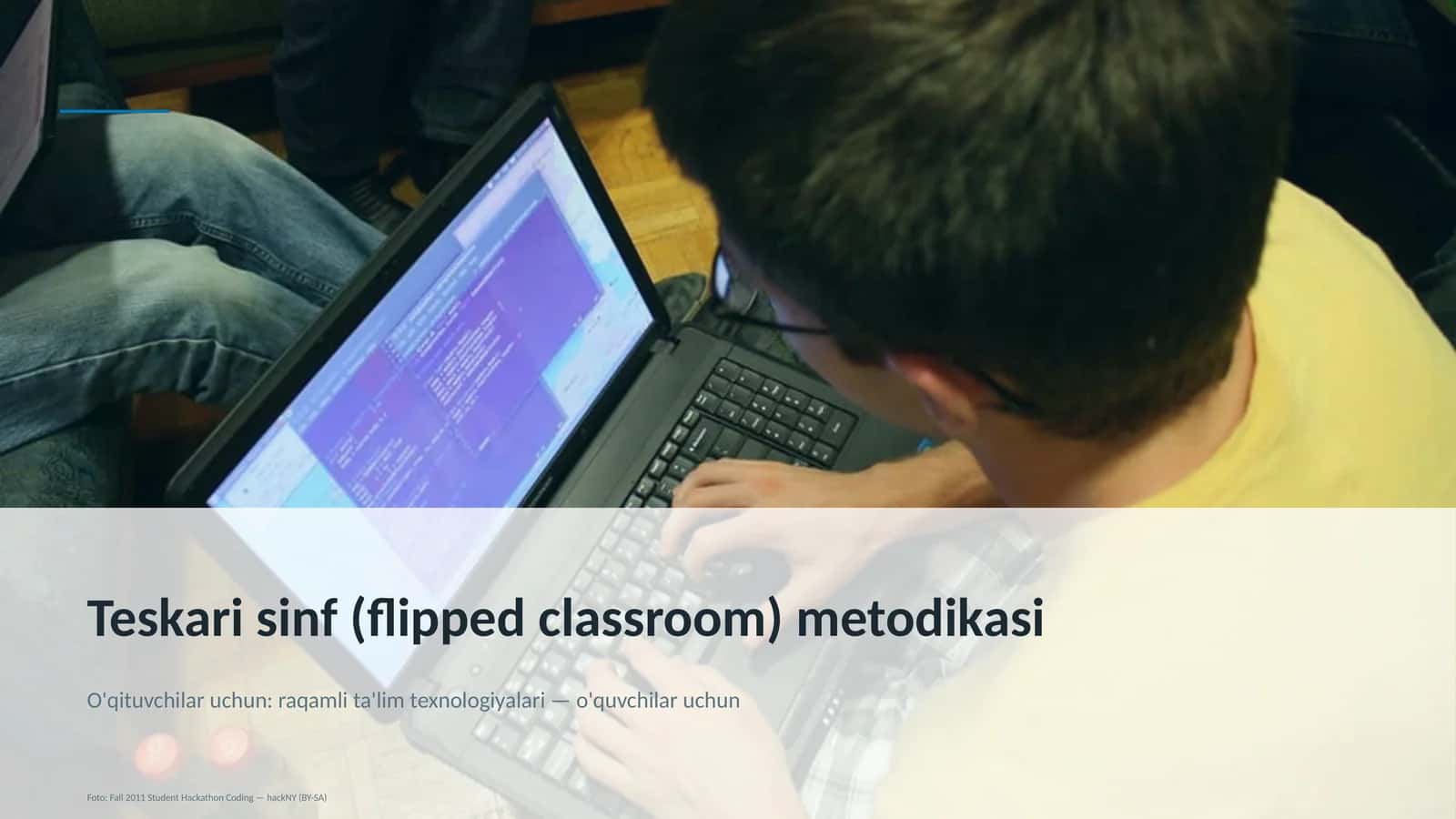 Teskari sinf (flipped classroom) metodikasi 1