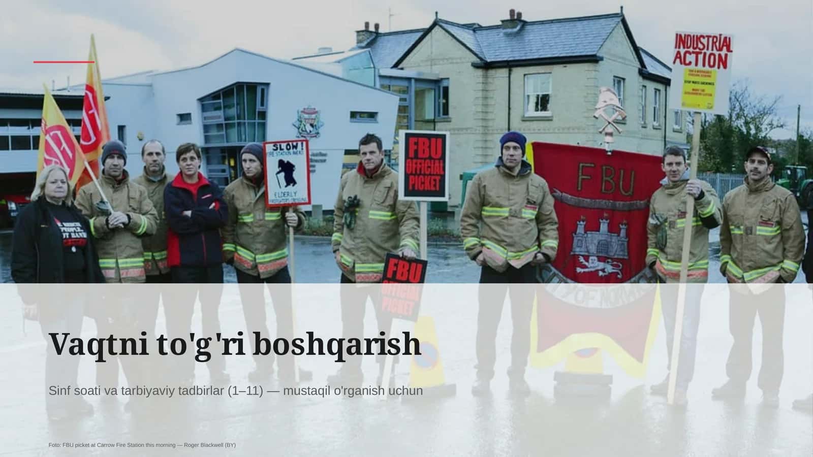Vaqtni to'g'ri boshqarish 1