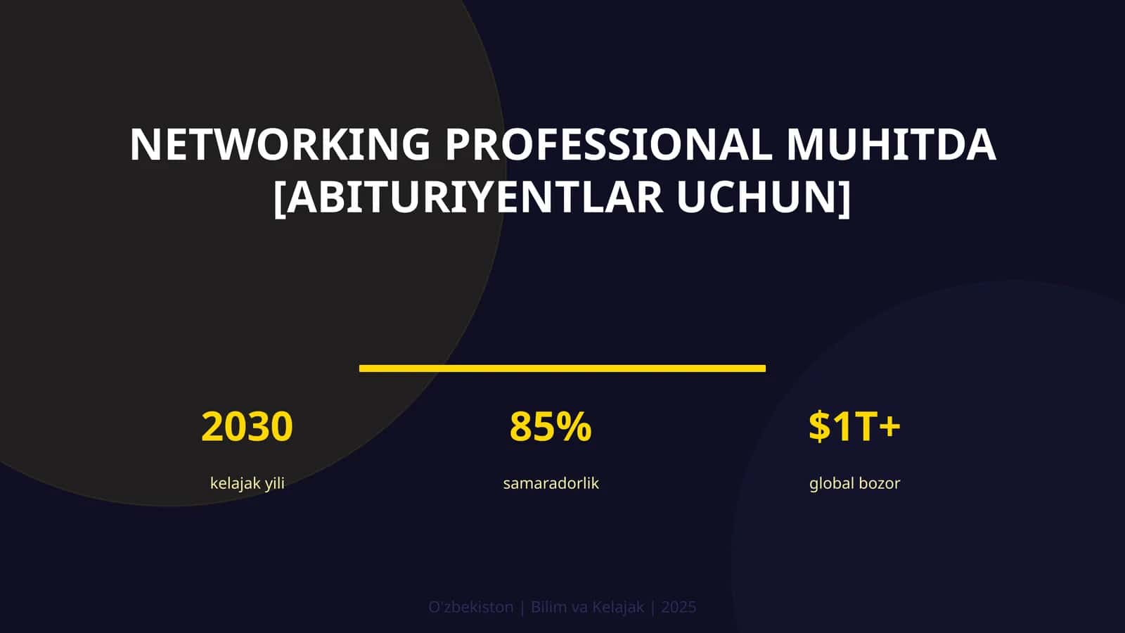Networking Professional Muhitda [Abituriyentlar Uchun] 1