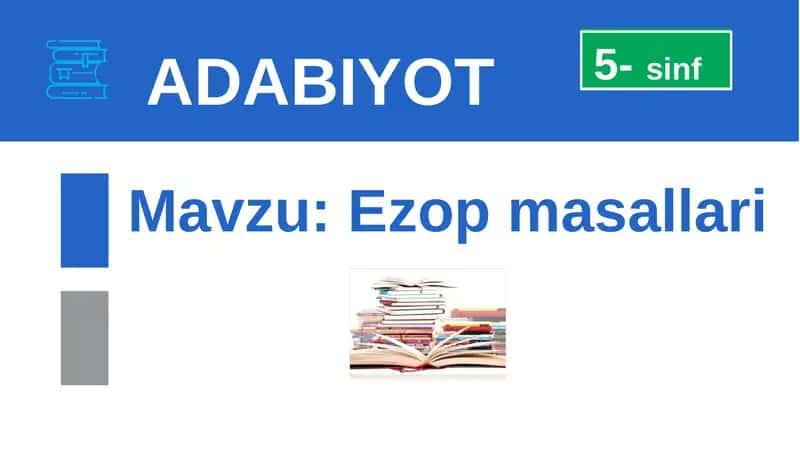 Ezopmasallari 1