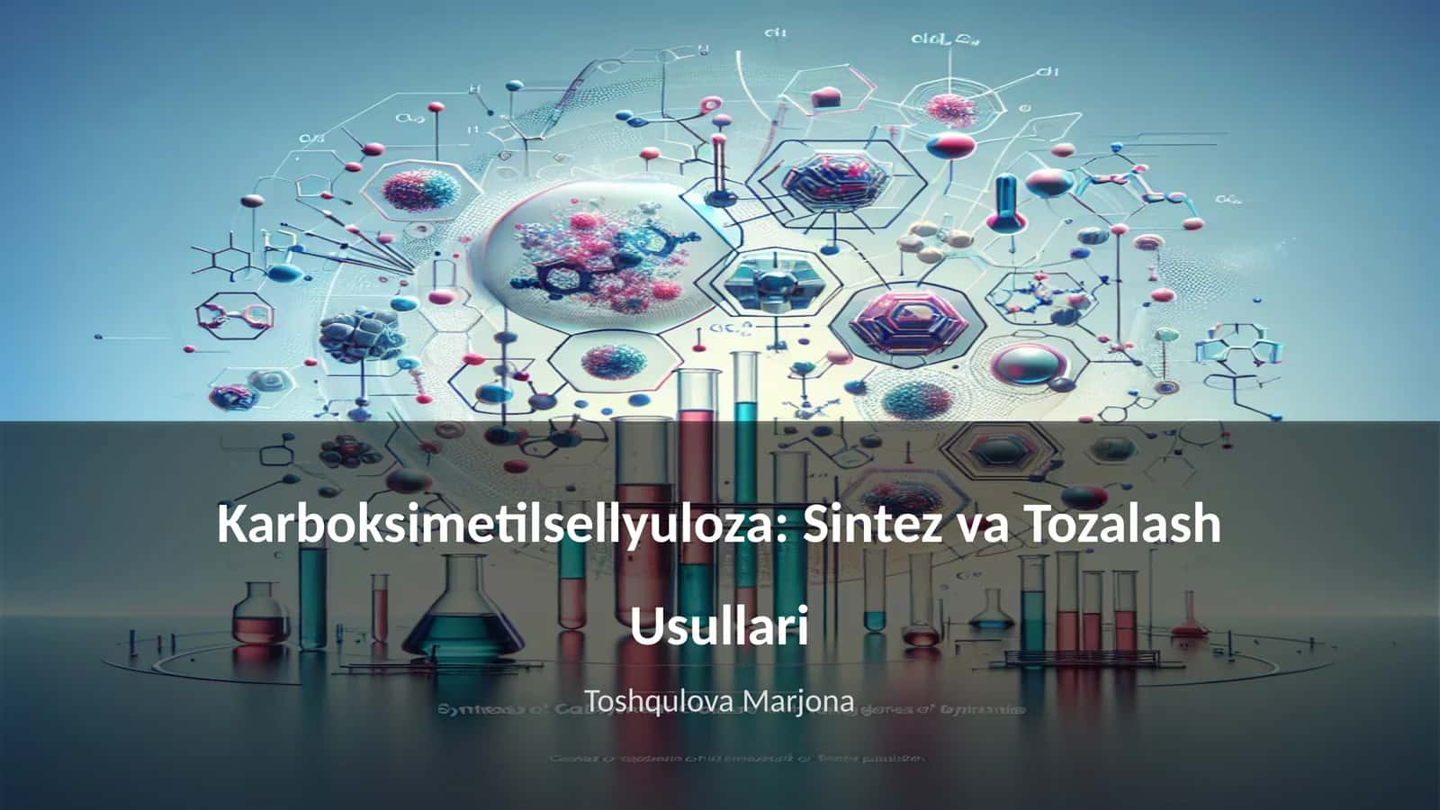 Karboksimetilsellyuloza: Sintez va Tozalash Usullari 1