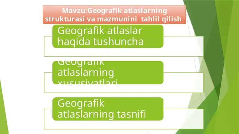 Geografik Atlaslar 1