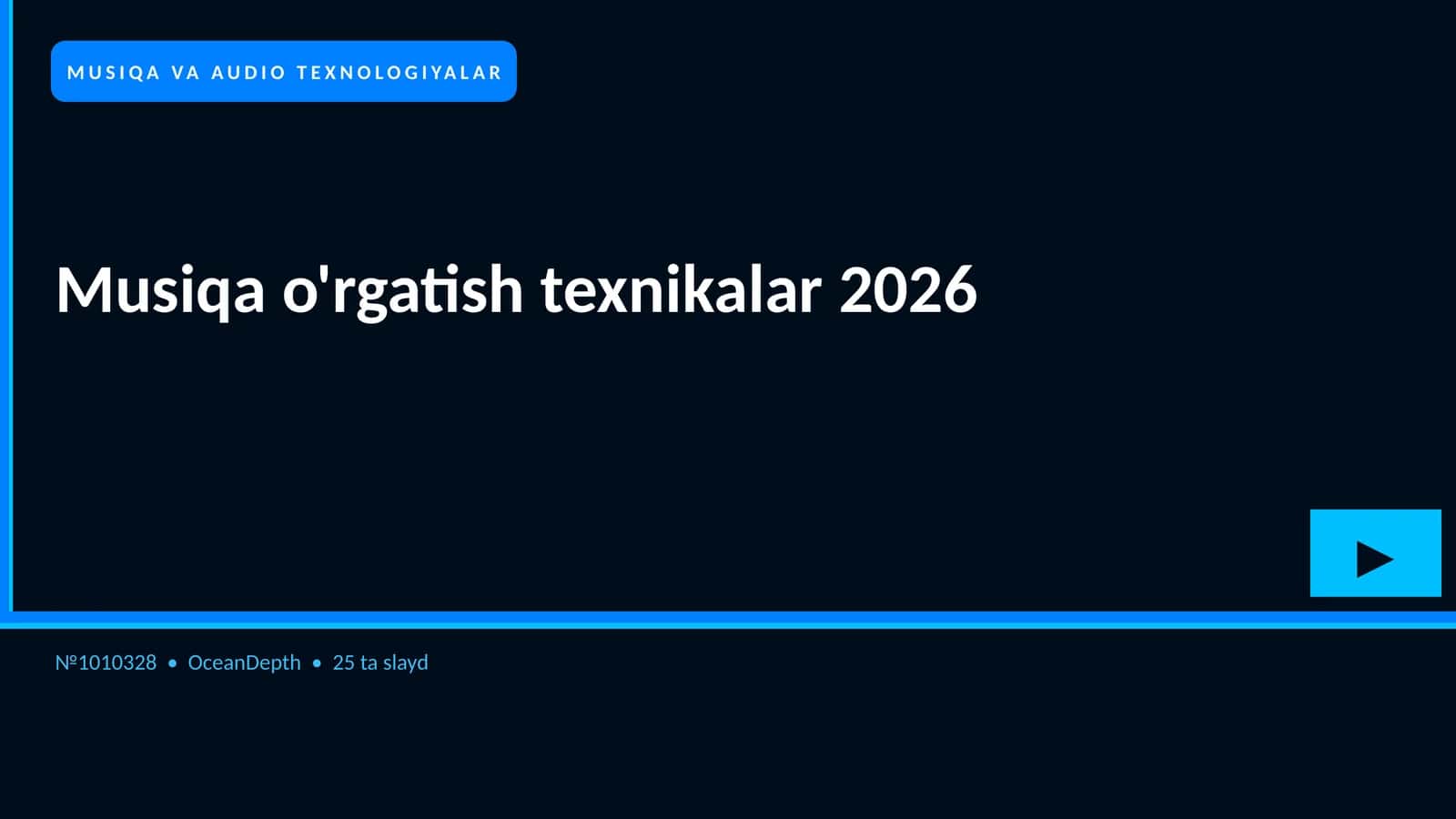 Musiqa o'rgatish texnikalar 2026 1