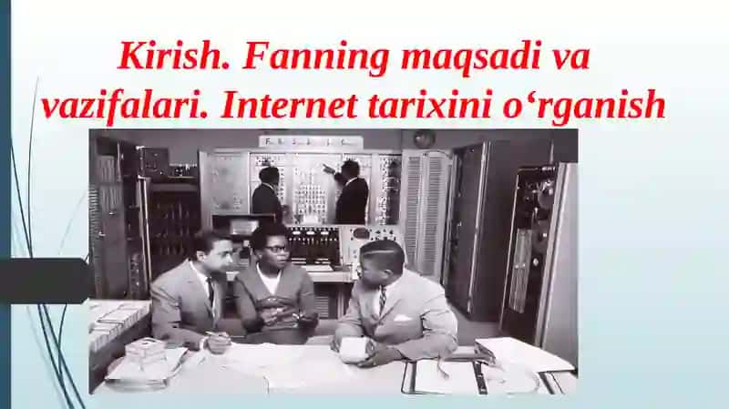 Raqamli tarix fanining maqsadi va vazifalari