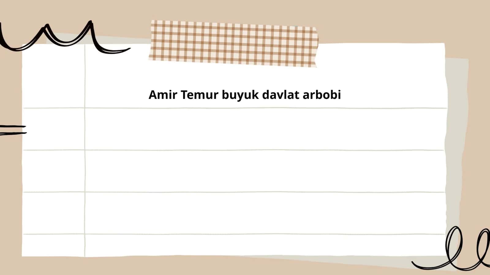 Amir Temur buyuk davlat arbobi 1