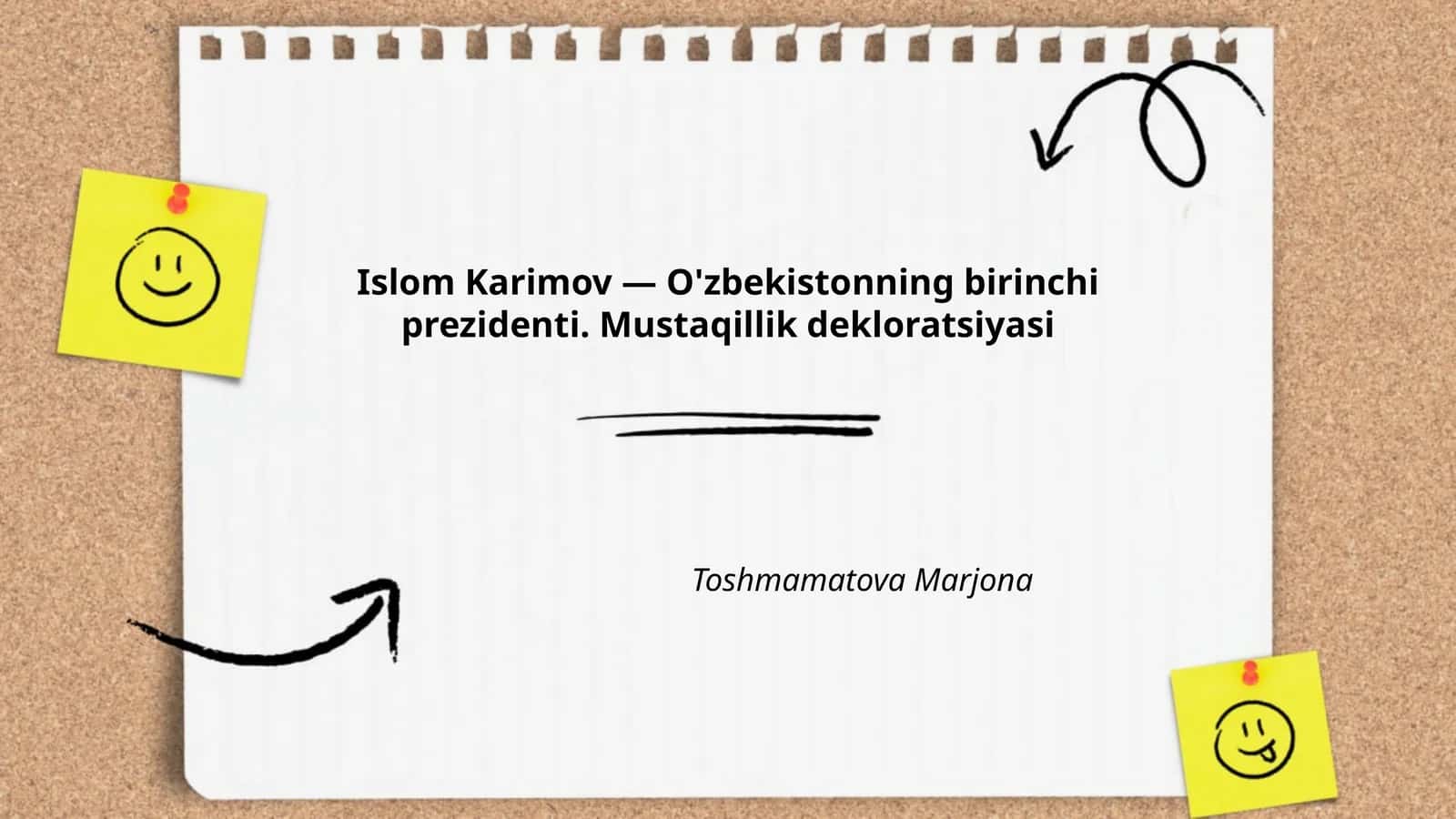 Islom Karimovning hayoti va ta'limi 1