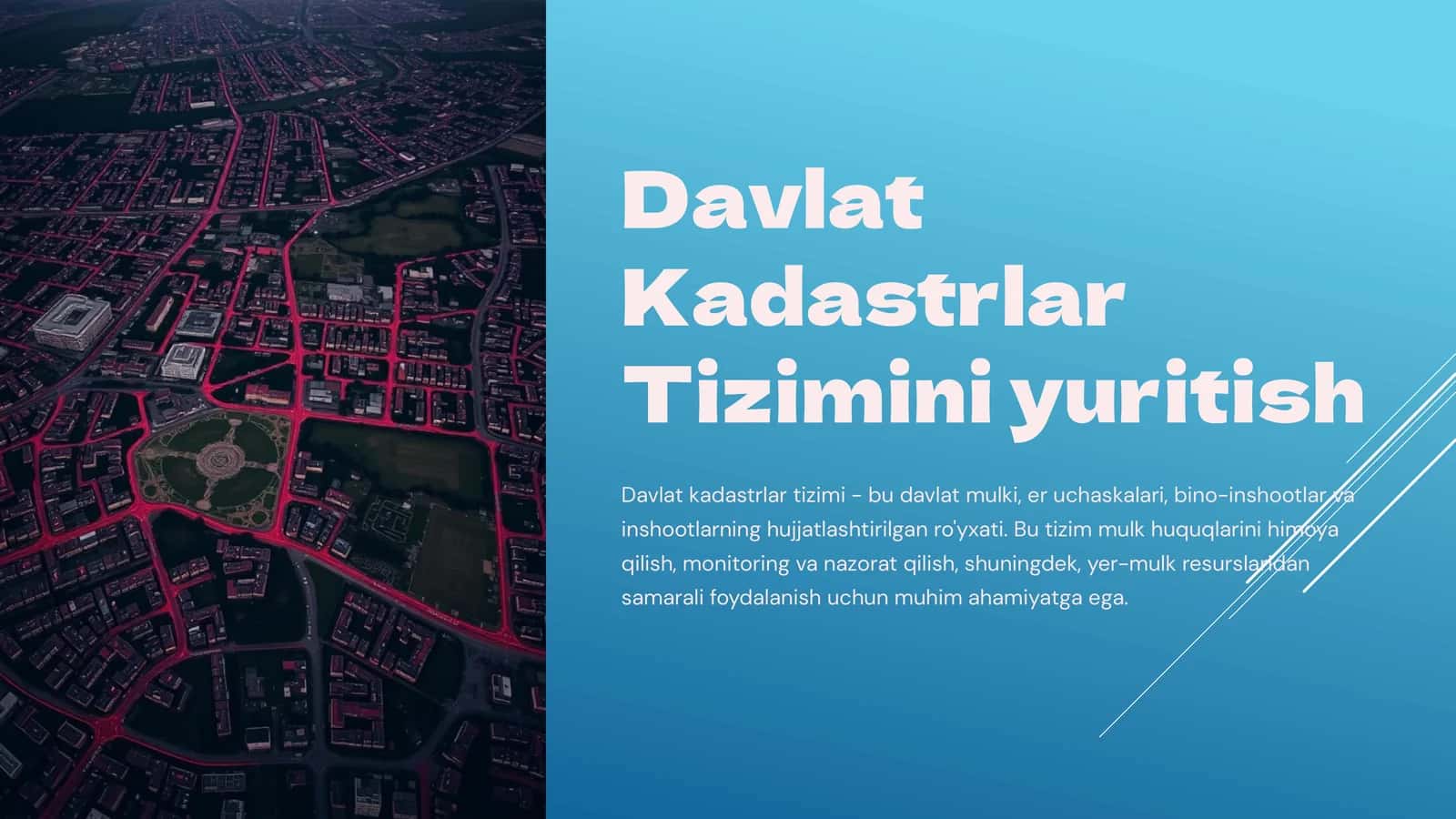DavlatKadastrlarTiziminiyuritish 1
