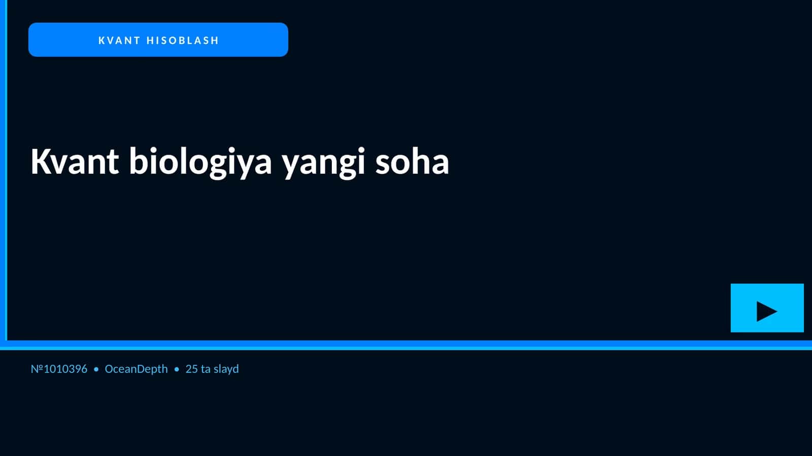 Kvant biologiya yangi soha 1