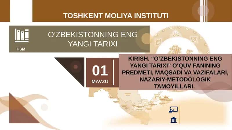 O‘zbekistonning eng yangi tarixi 1