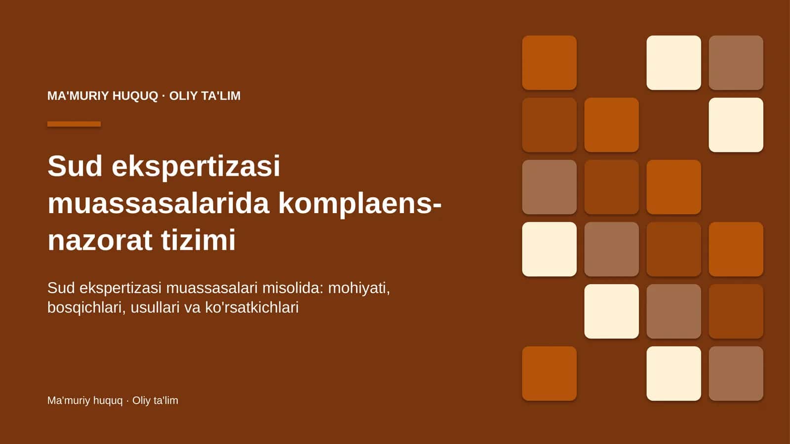 sud ekspertizasi muassasalarida komplaens nazorat tizimi 2574 1