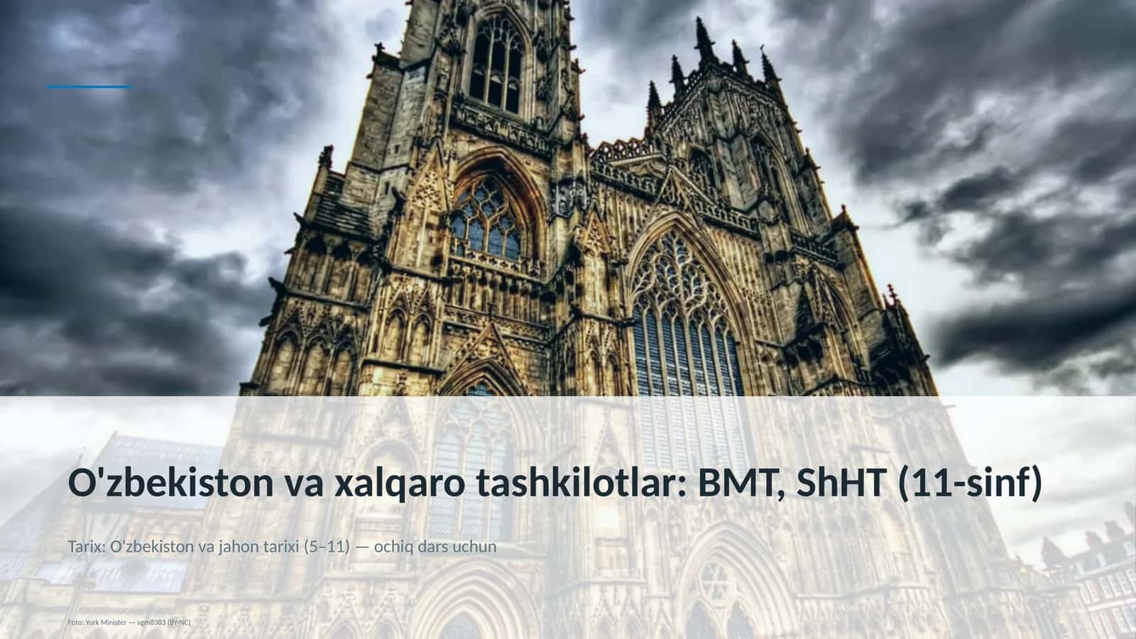 O'zbekiston va jahon tarixi (5–11) 1