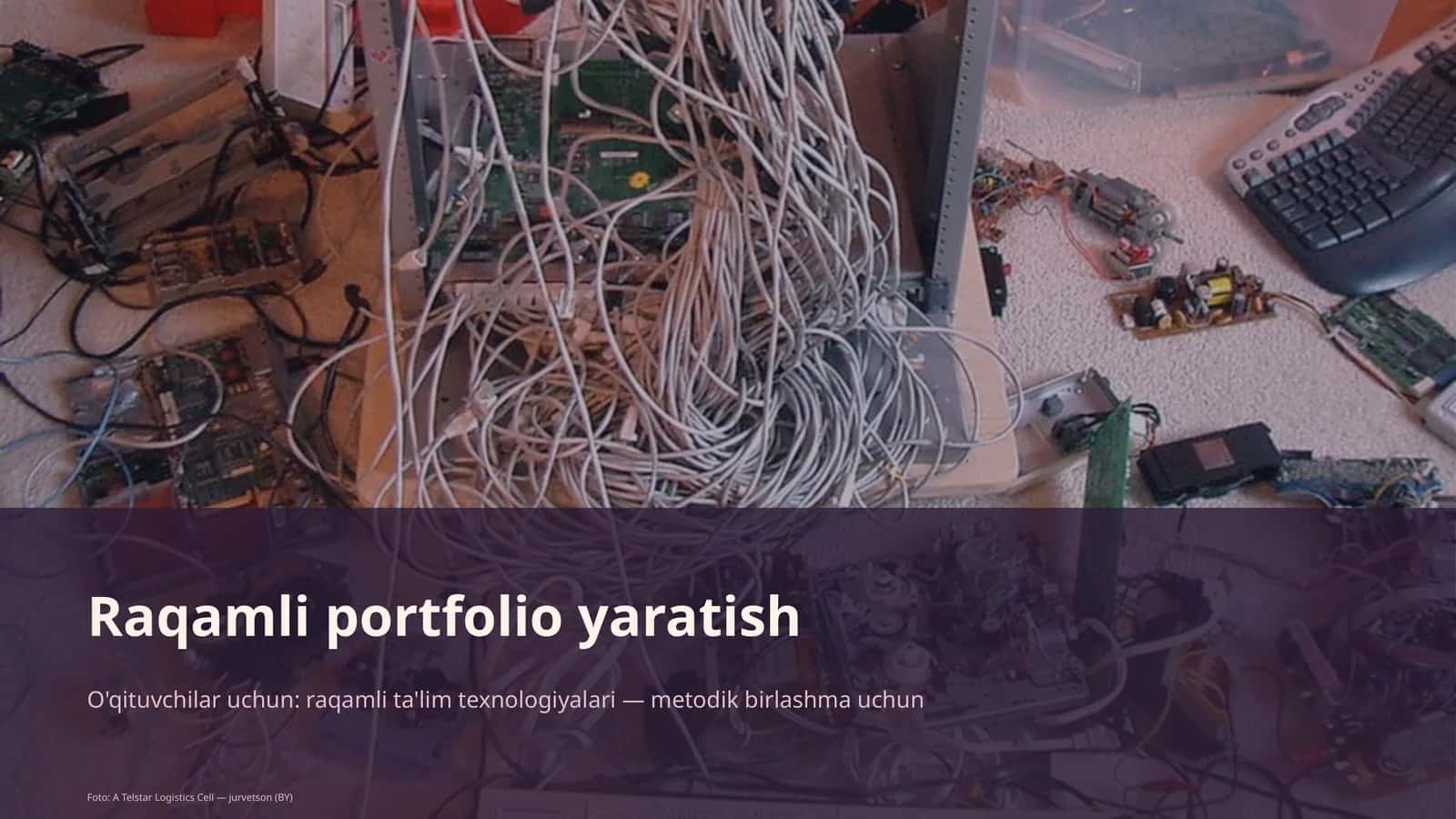 Raqamli portfolio yaratish 1