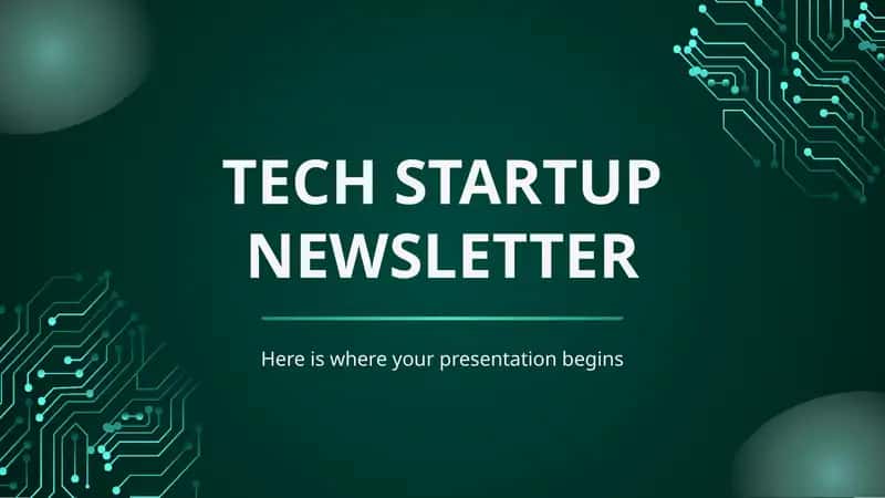 TECH STARTUP NEWSLETTER 1