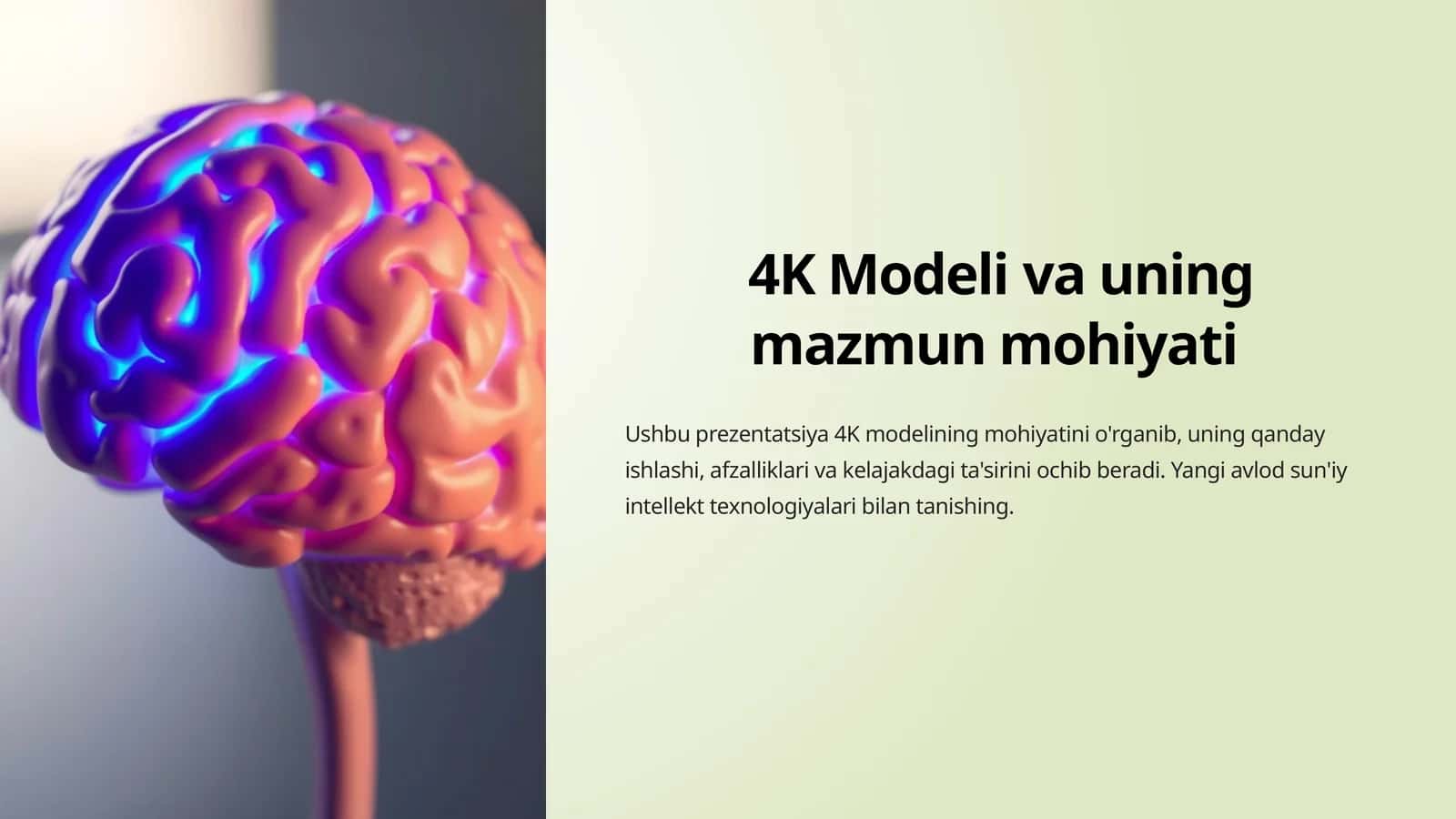4KModeliva uning mazmun mohiyati 1