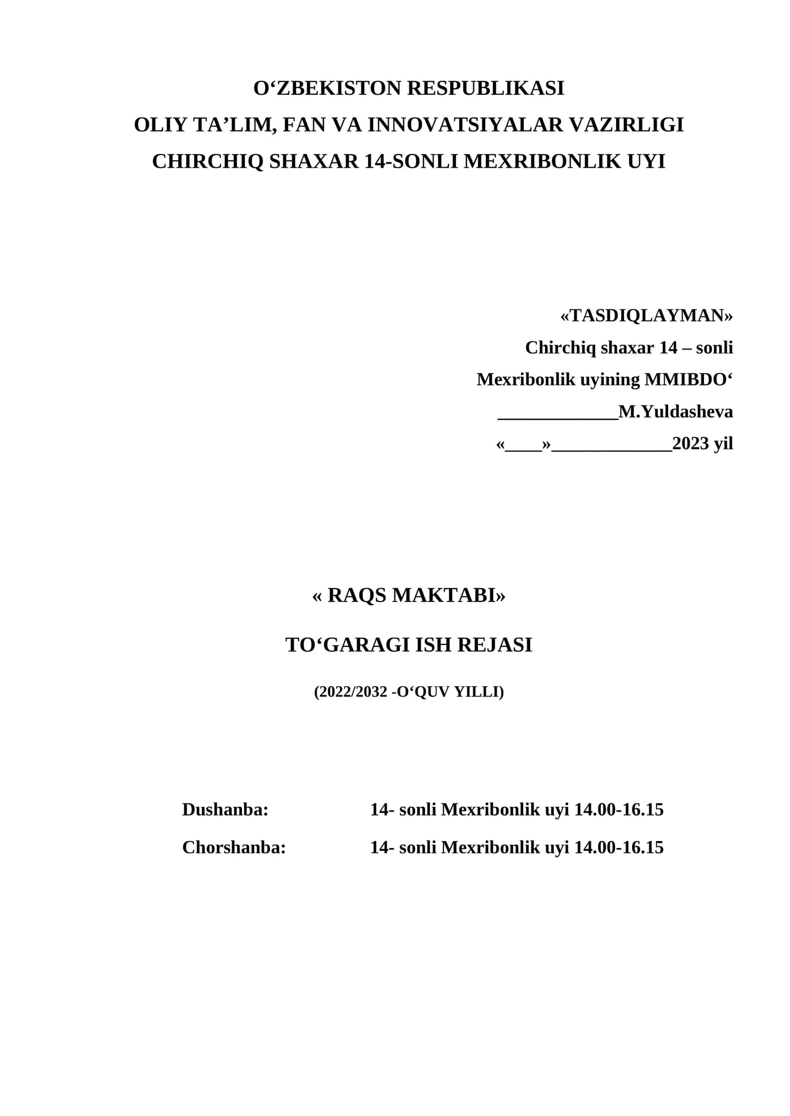 RAQS MAKTABI 1