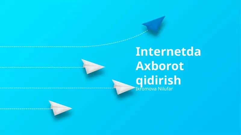 Internetda Axborot qidirish 1