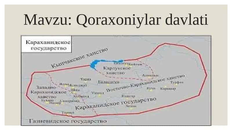 Qoraxoniylar davlati 1
