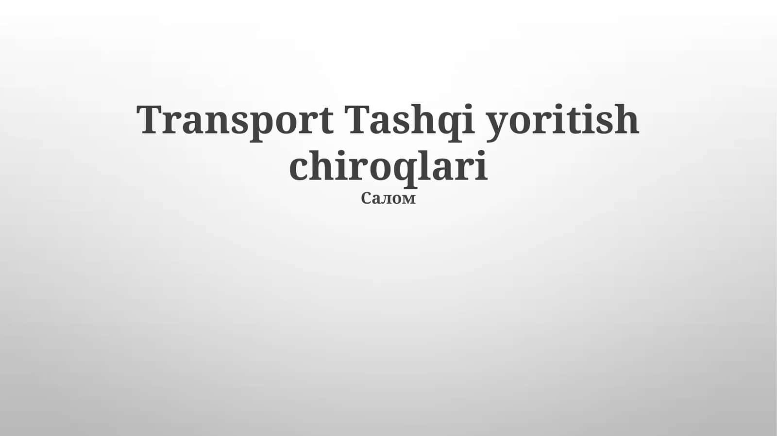Tashqi yoritish armaturalari 1