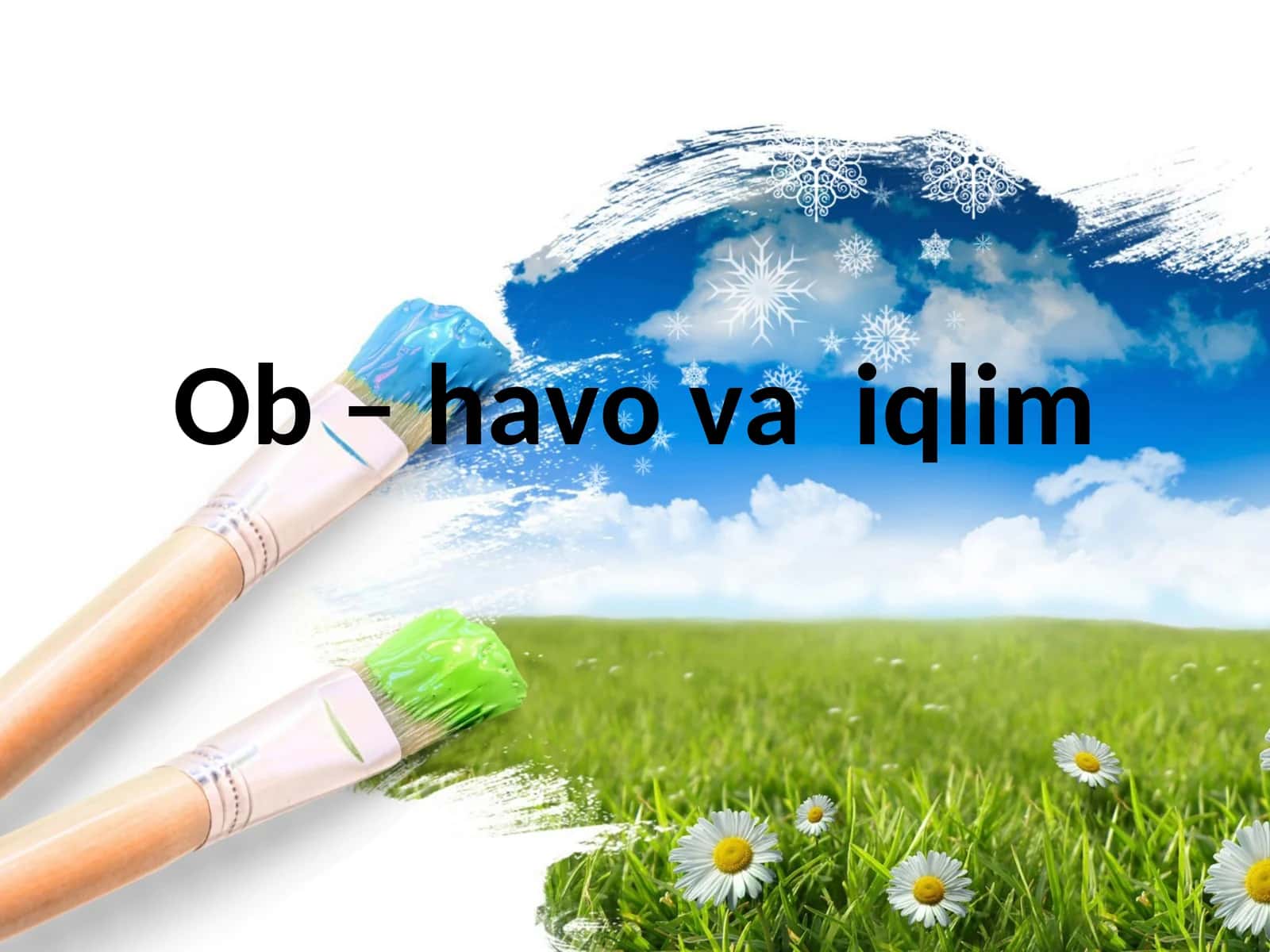 Ob – havo va iqlim 1