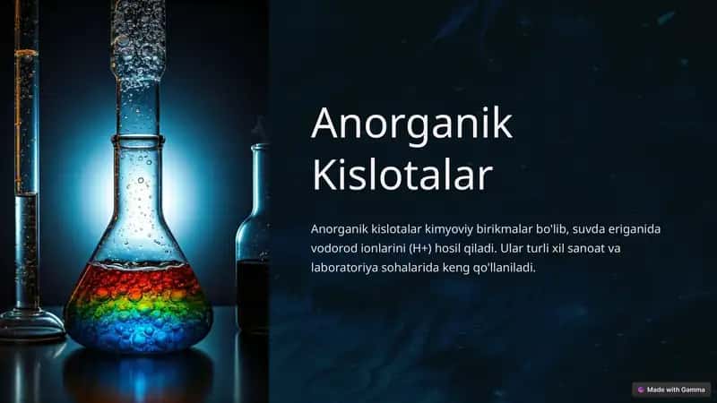 Anorganik Kislotalar 1